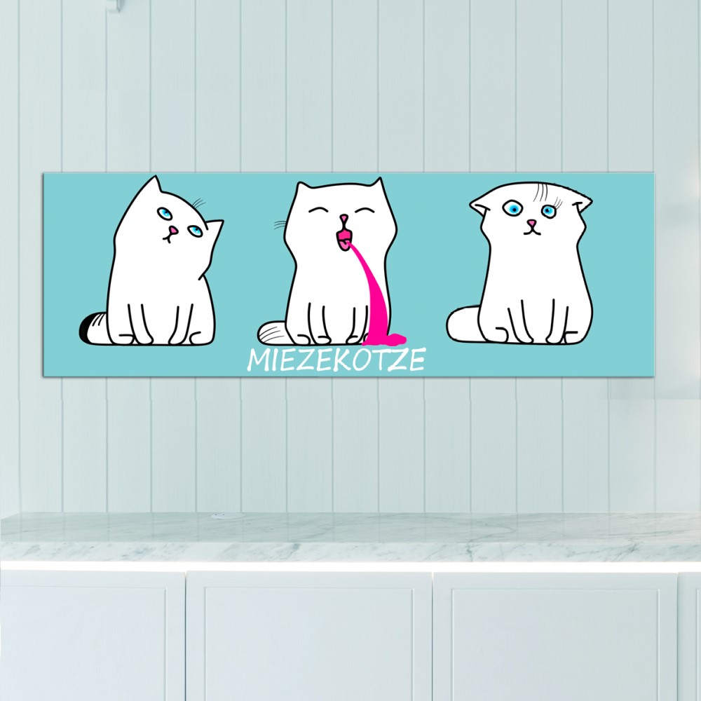 Tavla Arkiio Miezekotze Cat Trio Blue