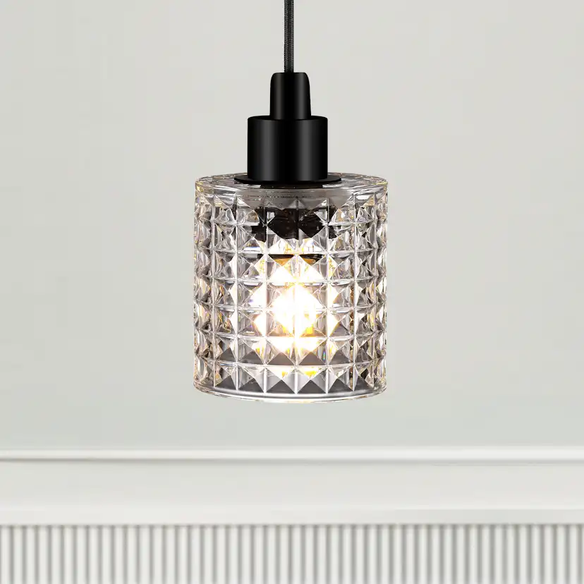 Hollywood | Pendel | Klar Transparent