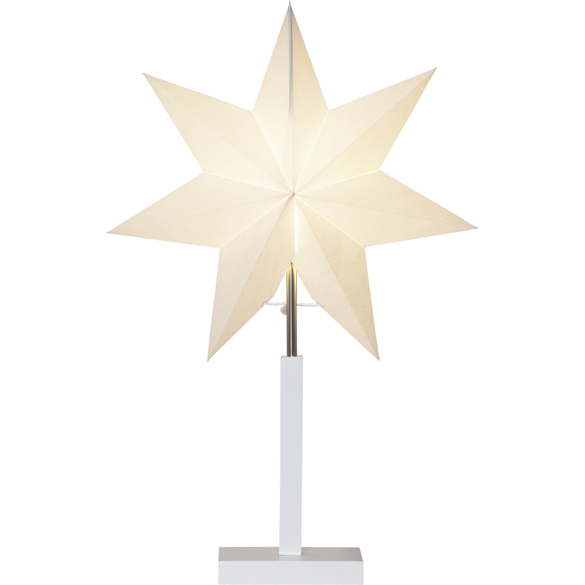Adventsstjärna Star Trading Karo Vit
