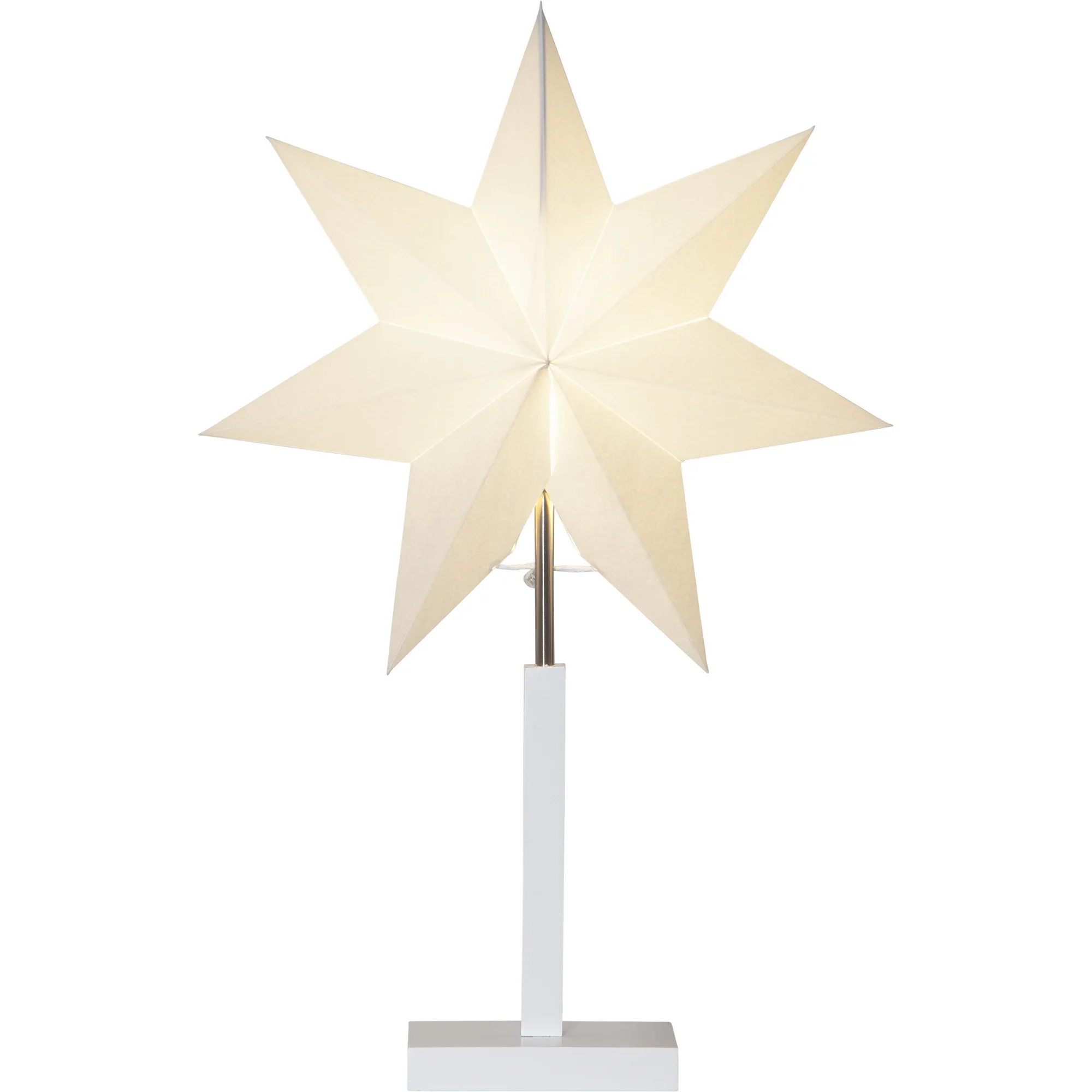 Adventsstjärna Star Trading Karo Vit