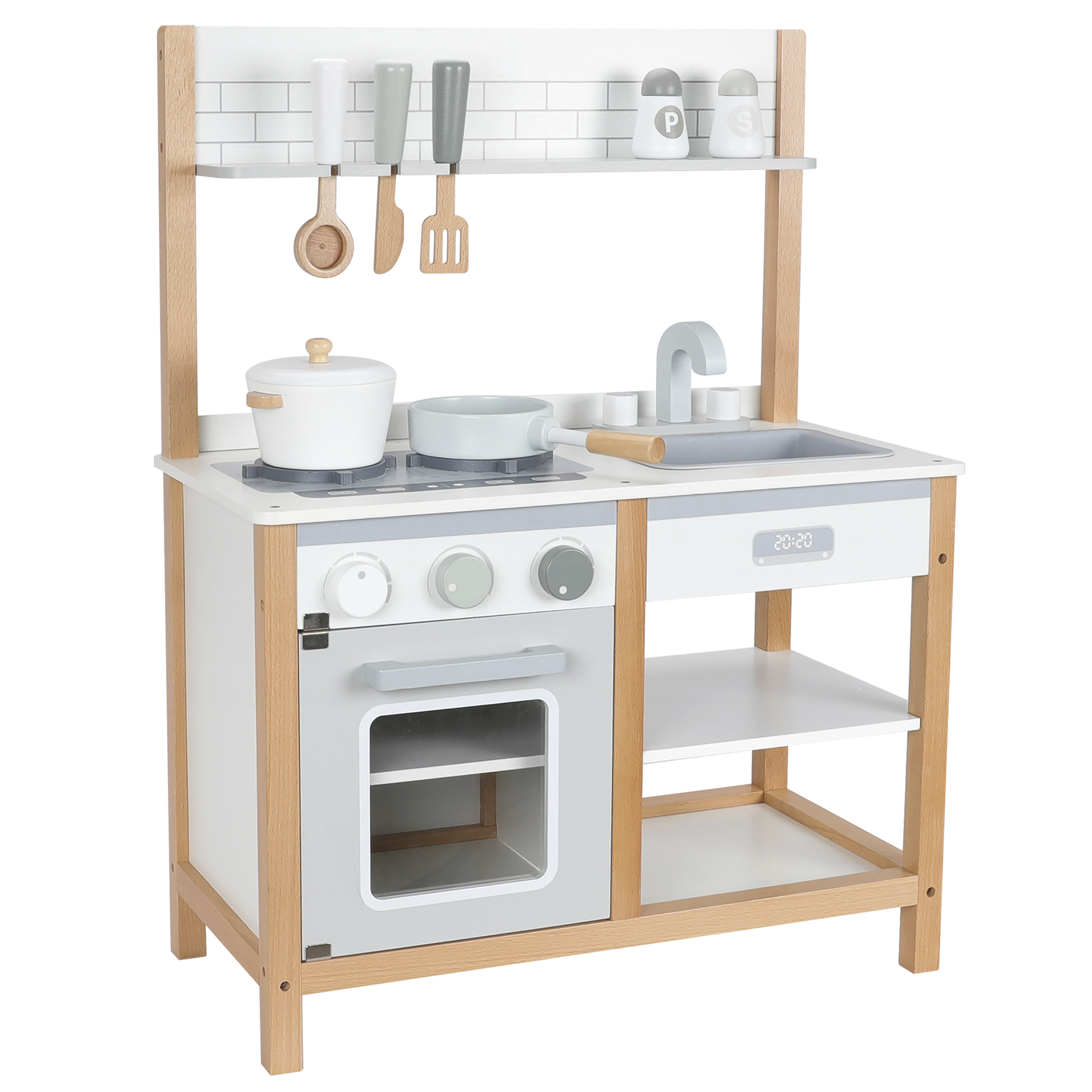 Leksakskök Nordic Play Med Tillbehör Nature