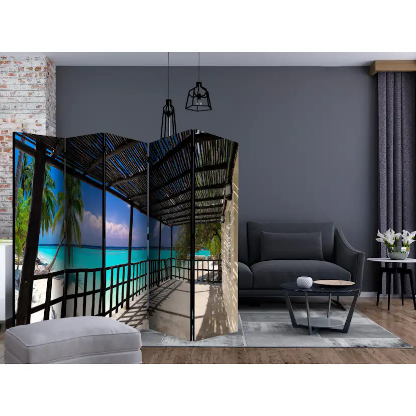 Rumsavdelare Skärmvägg Arkiio Carefree Paradise II 225x172 cm