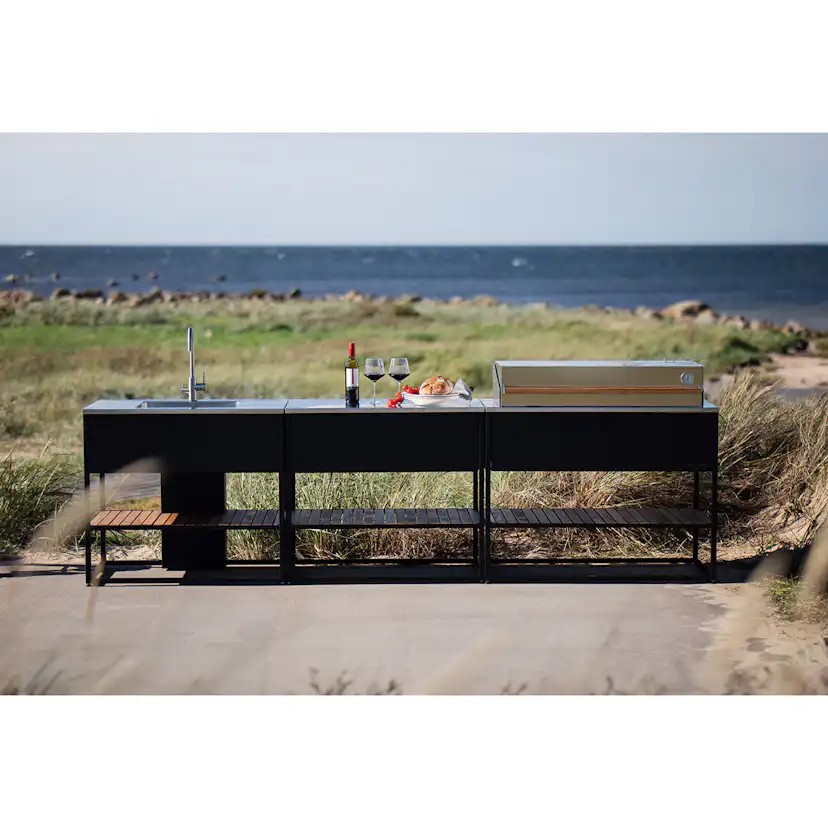 Lådmodul Skeldervik Stainless Countertop