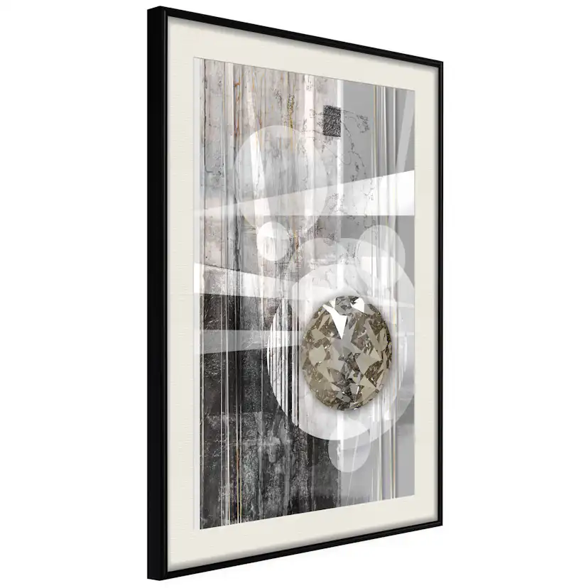Poster Artgeist Affisch Silver Symmetry