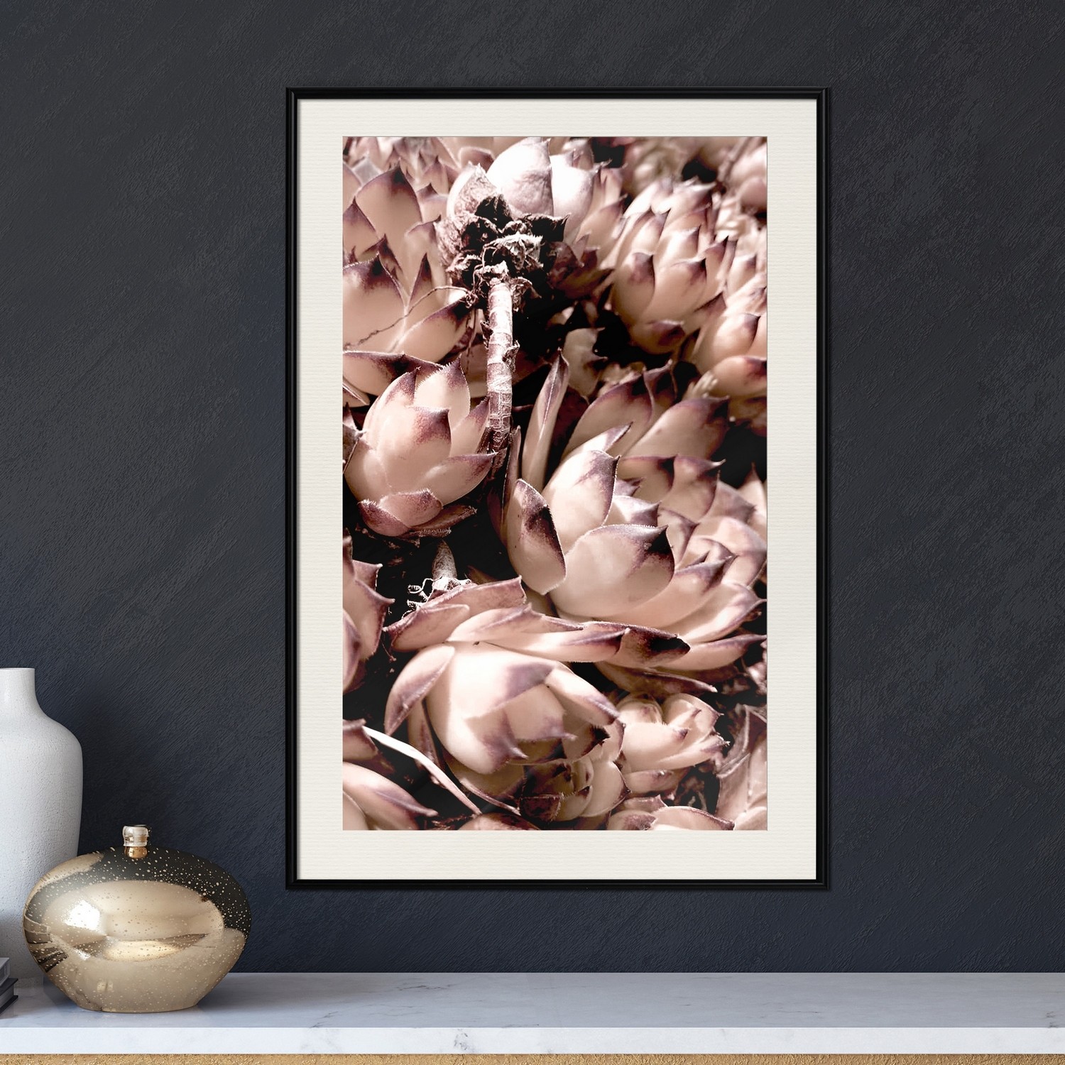 Affisch - Orpheus [Poster] 30x45 Svart ram med passepartout, 30x45 cm