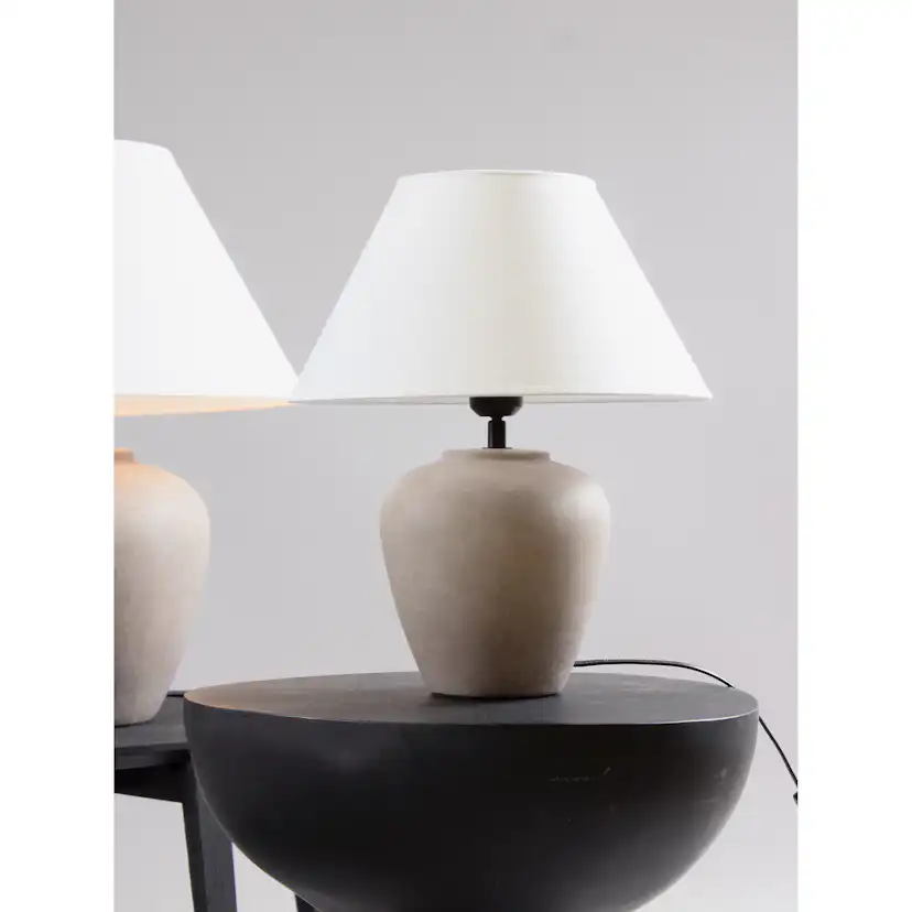 Bordsslampa PR Home Lilly Lampfot i Keramik med Lampskärm
