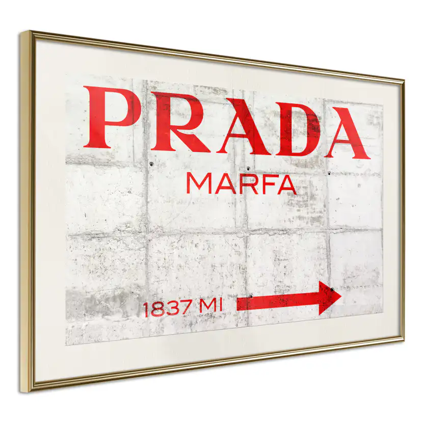 Poster Artgeist Affisch Prada Concrete
