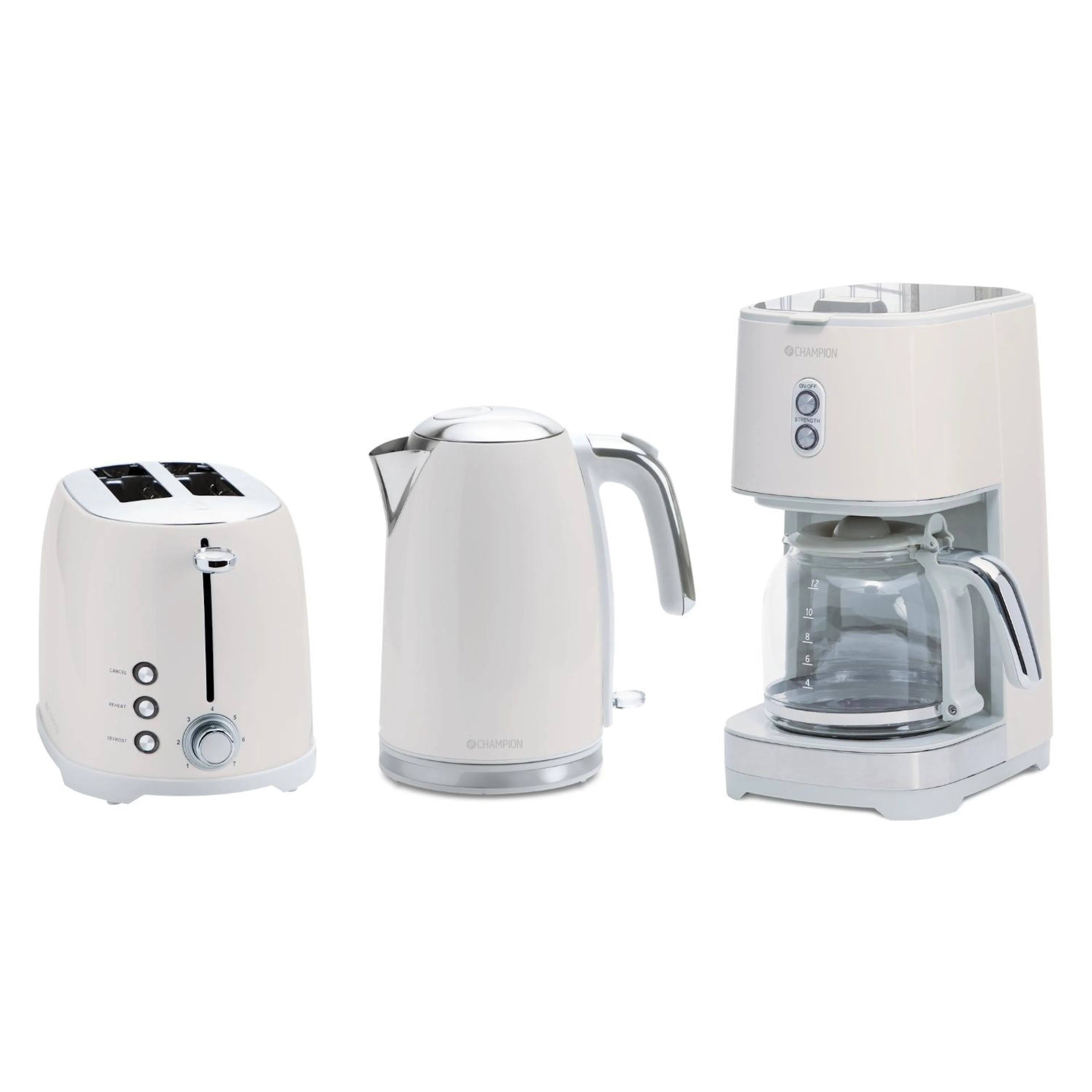 Frukostserie Champion Paket Creme White Series