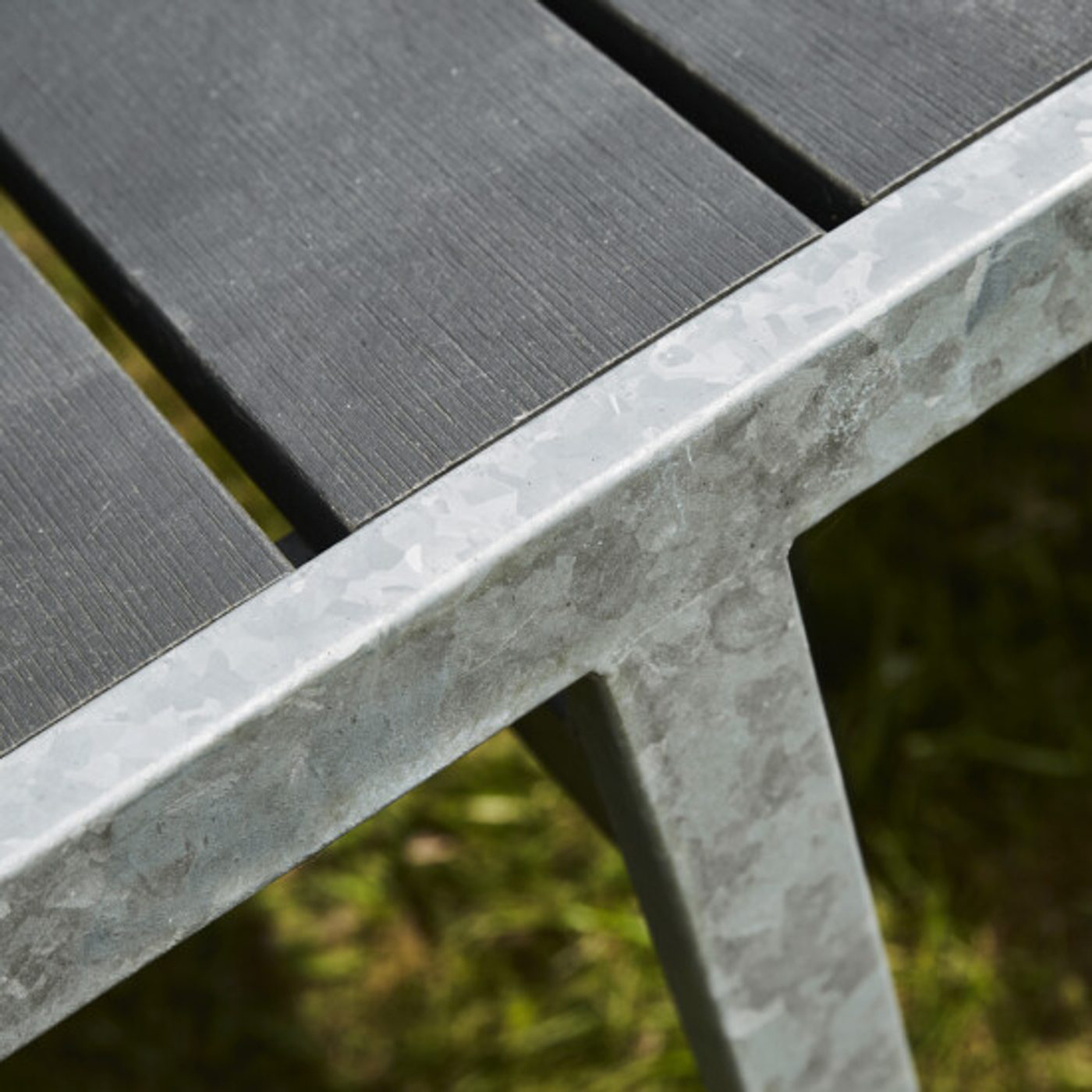 Picknickbord Hortus Nonwood Antracit Galvaniserad Ram Njord