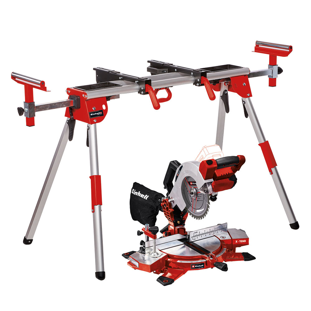 Kap- och Gersåg Einhell TE-MS 18/210 18 V Li-Solo Inkl. Sågbänk