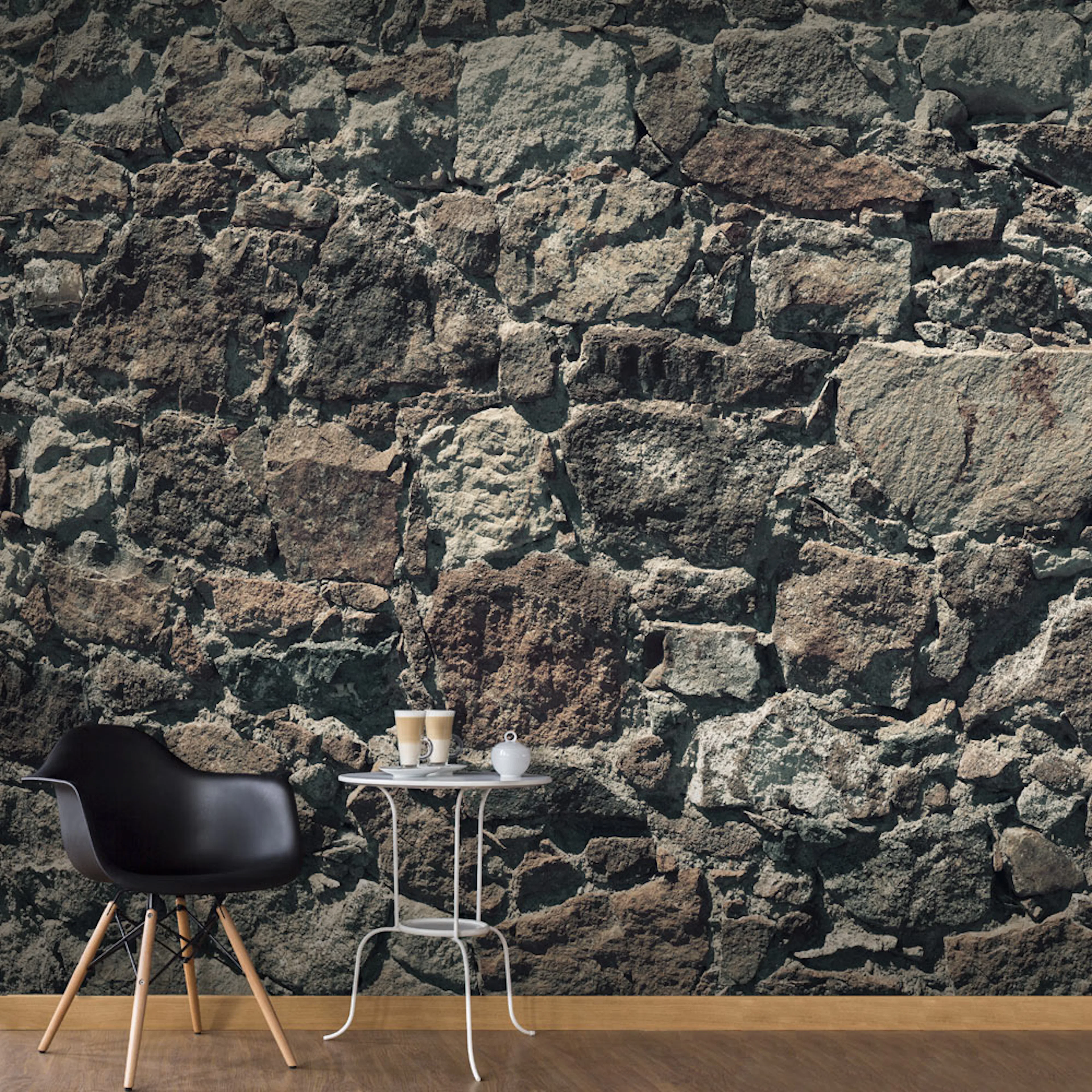 Fototapet Arkiio Självhäftande Stony Curtain II 490x280