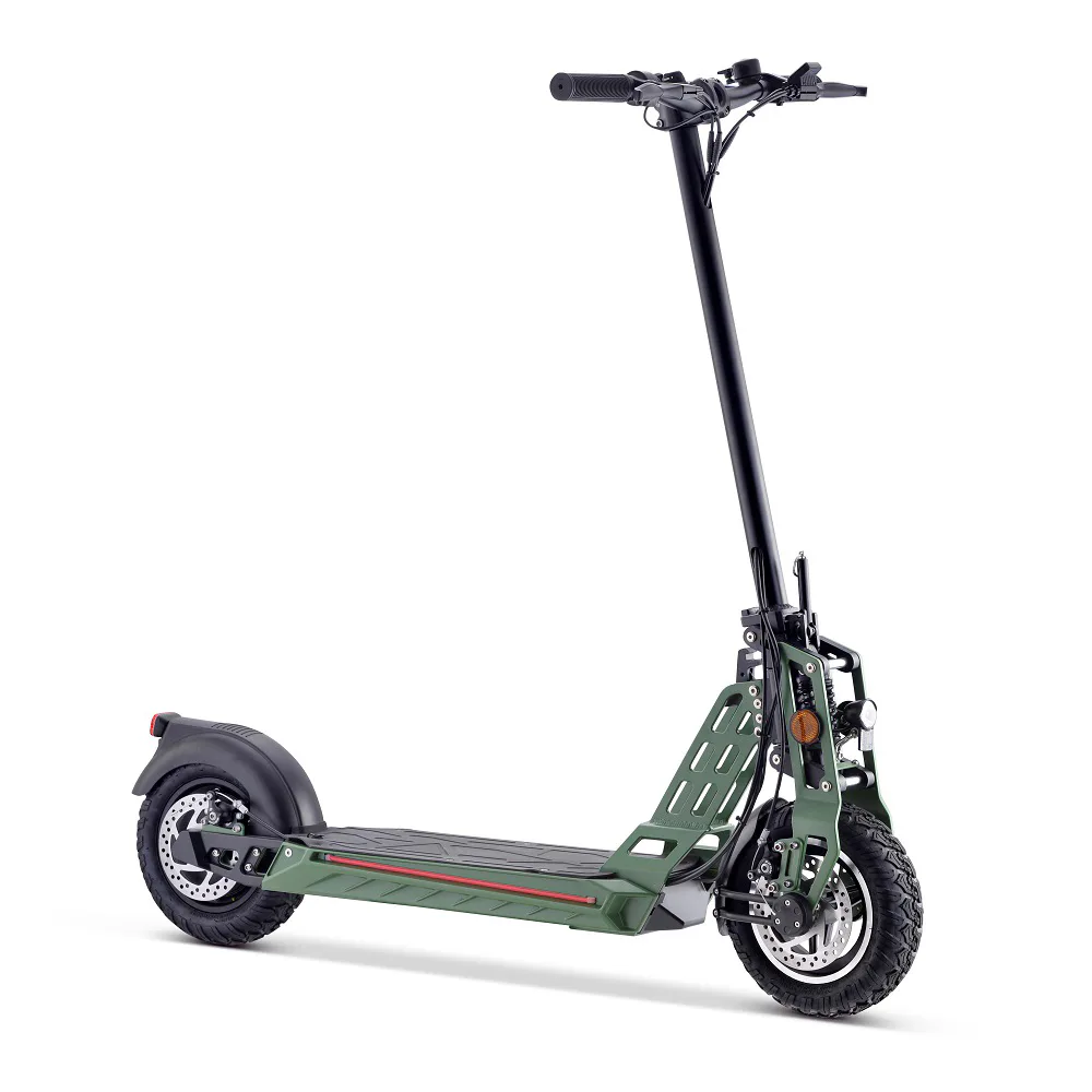 Elsparkcykel Gardeney HP-I45 500W i Grön/Svart, 30 km/h