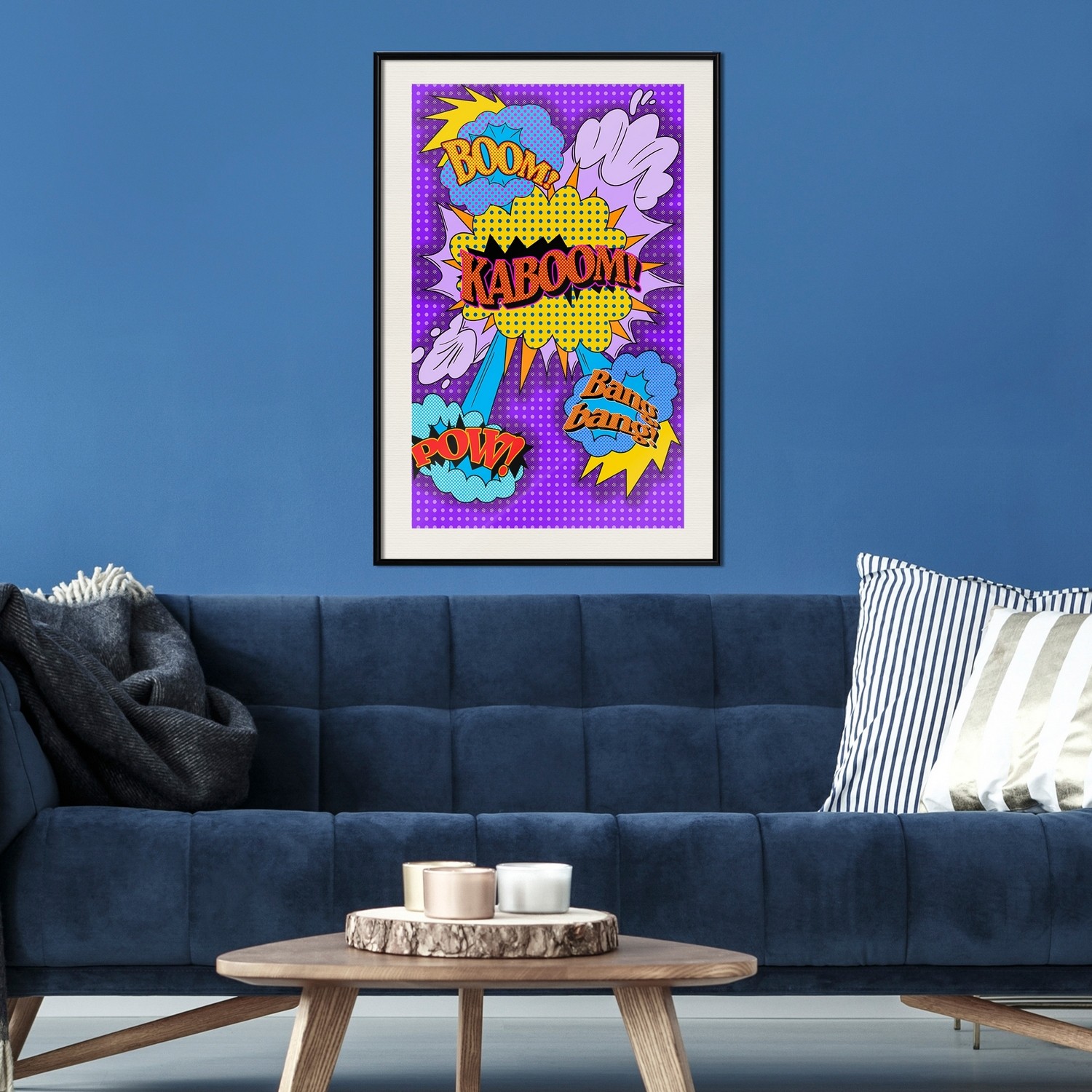 Poster Artgeist Affisch Kaboom!