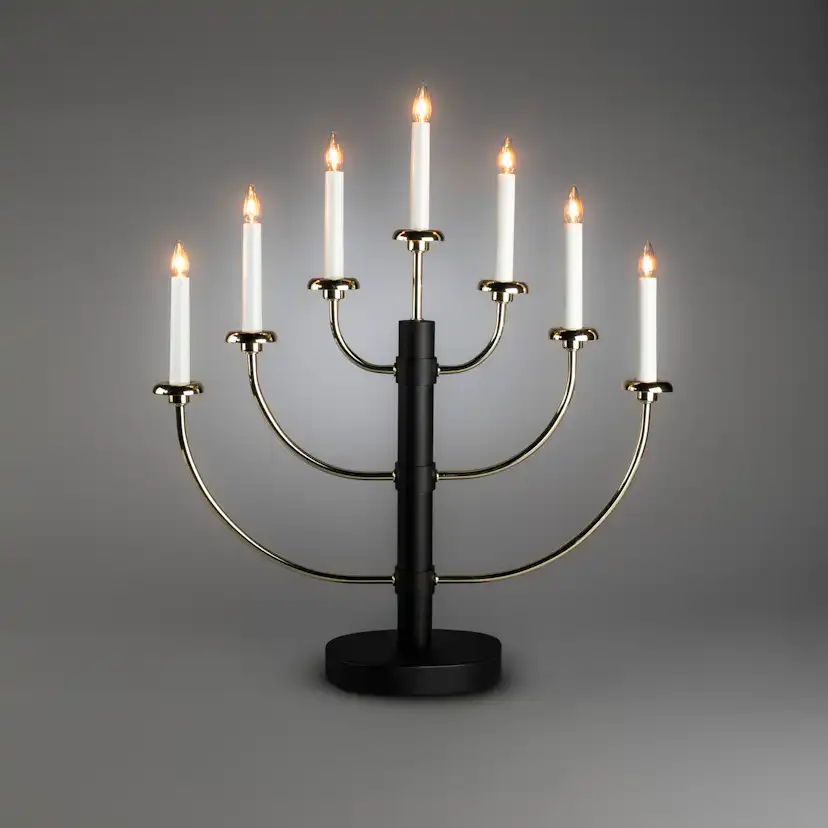 Adventsljusstake Gnojsö Konstsmide Metall 7 Ljus