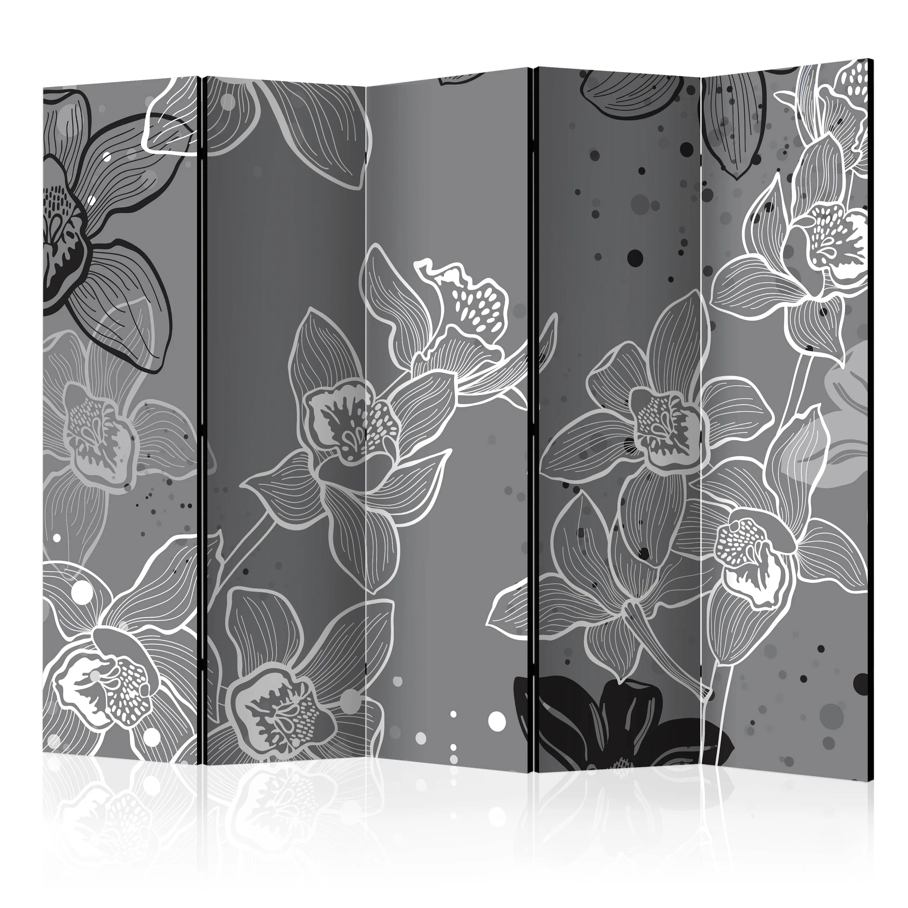 Rumsavdelare Skärmvägg Arkiio Winter Flora II 225x172 cm