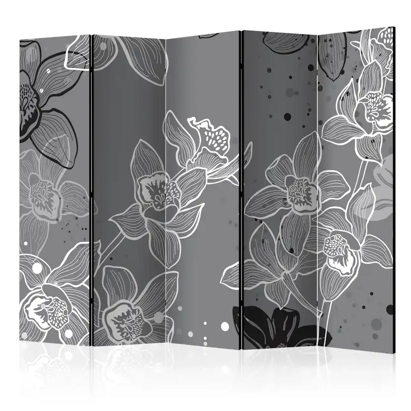 Rumsavdelare Skärmvägg Arkiio Winter Flora II 225x172 cm