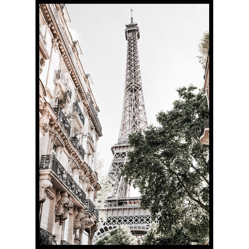 Poster Gallerix Eiffel Tower Low Angle