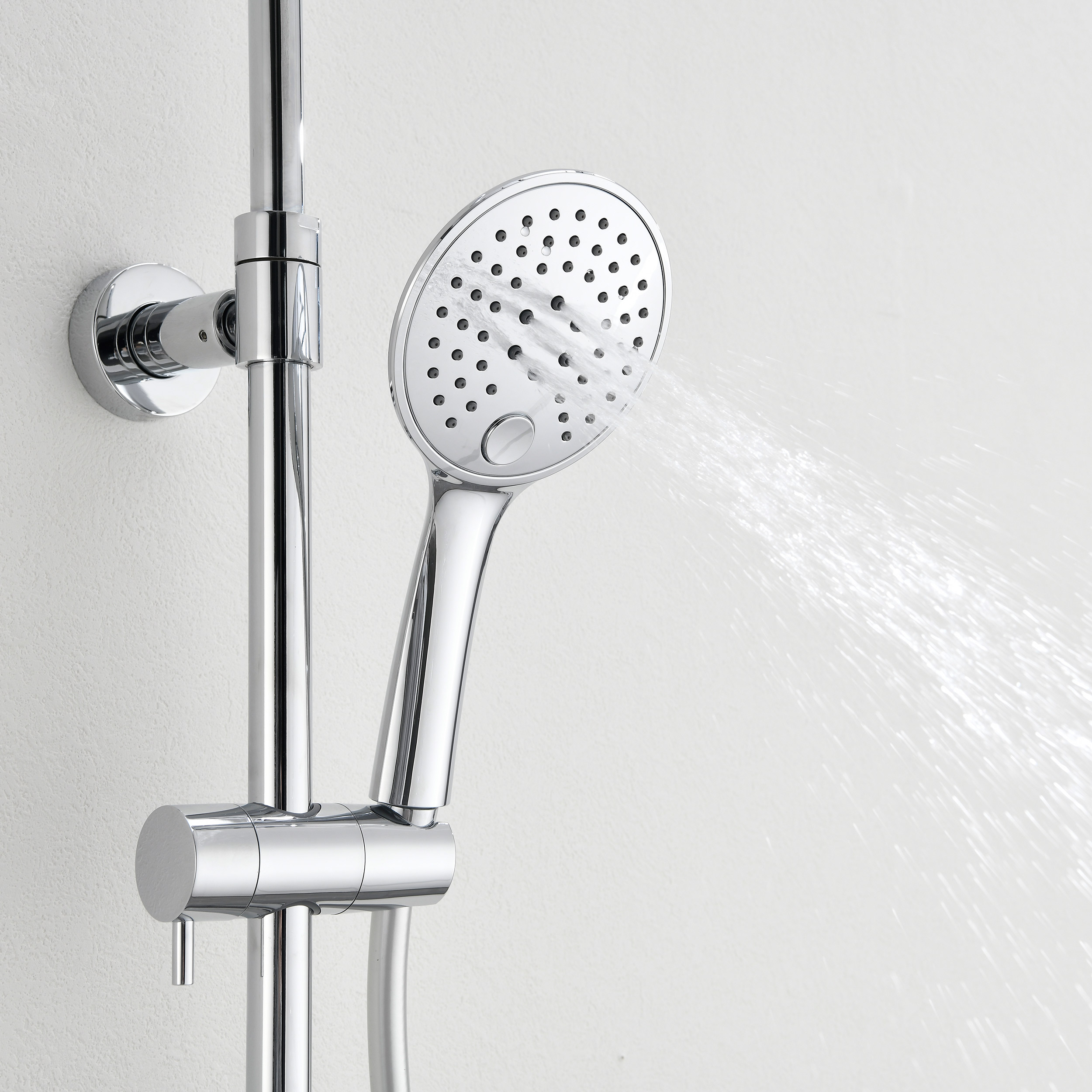 Takduschset Bathlife Svalla med Badkarsblandare