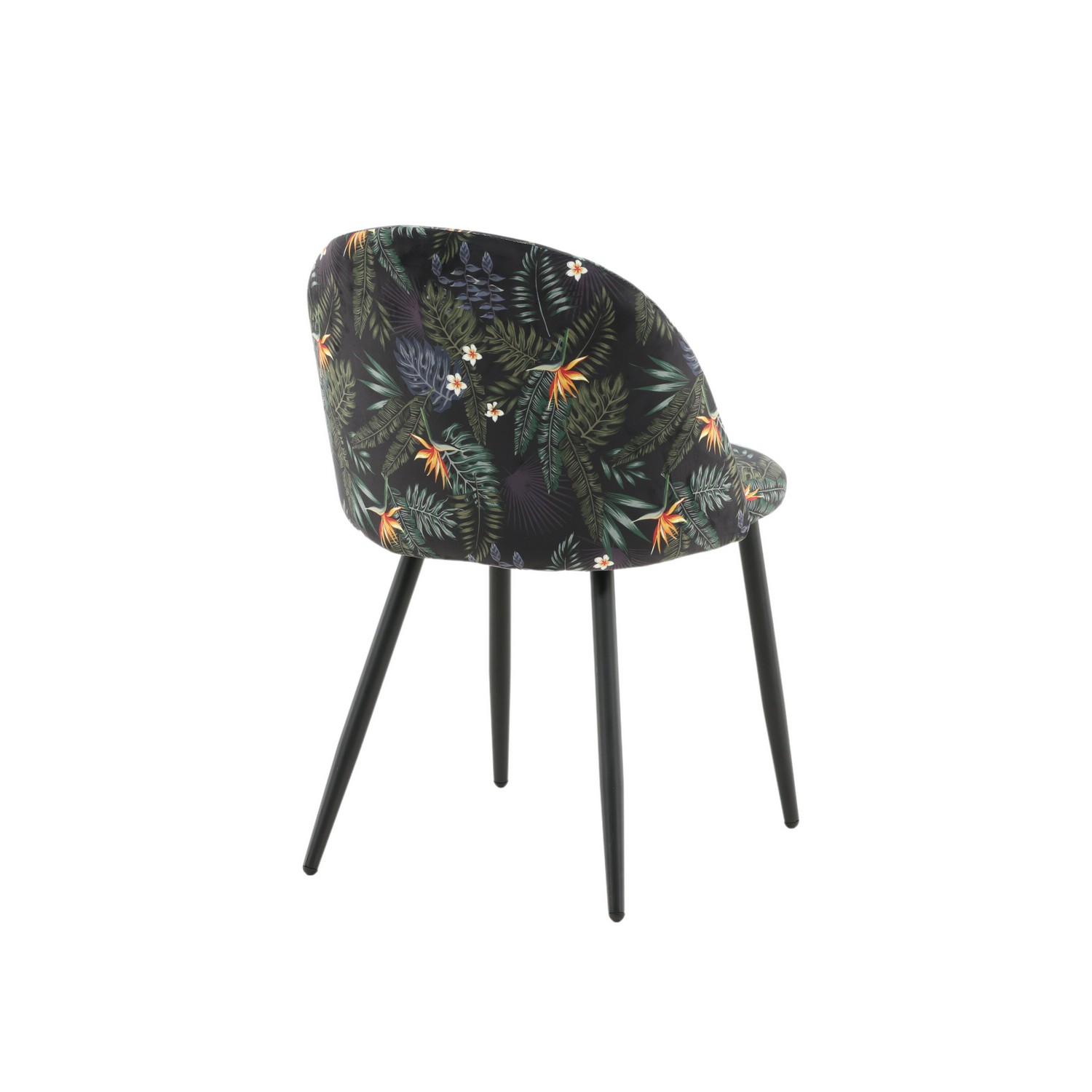 Matstol Venture Home Velvet Blommönstrad