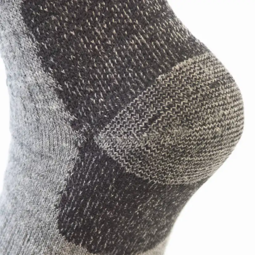 Merino Socka Tjock Mörkgrån/Sv 40-42 40-42
