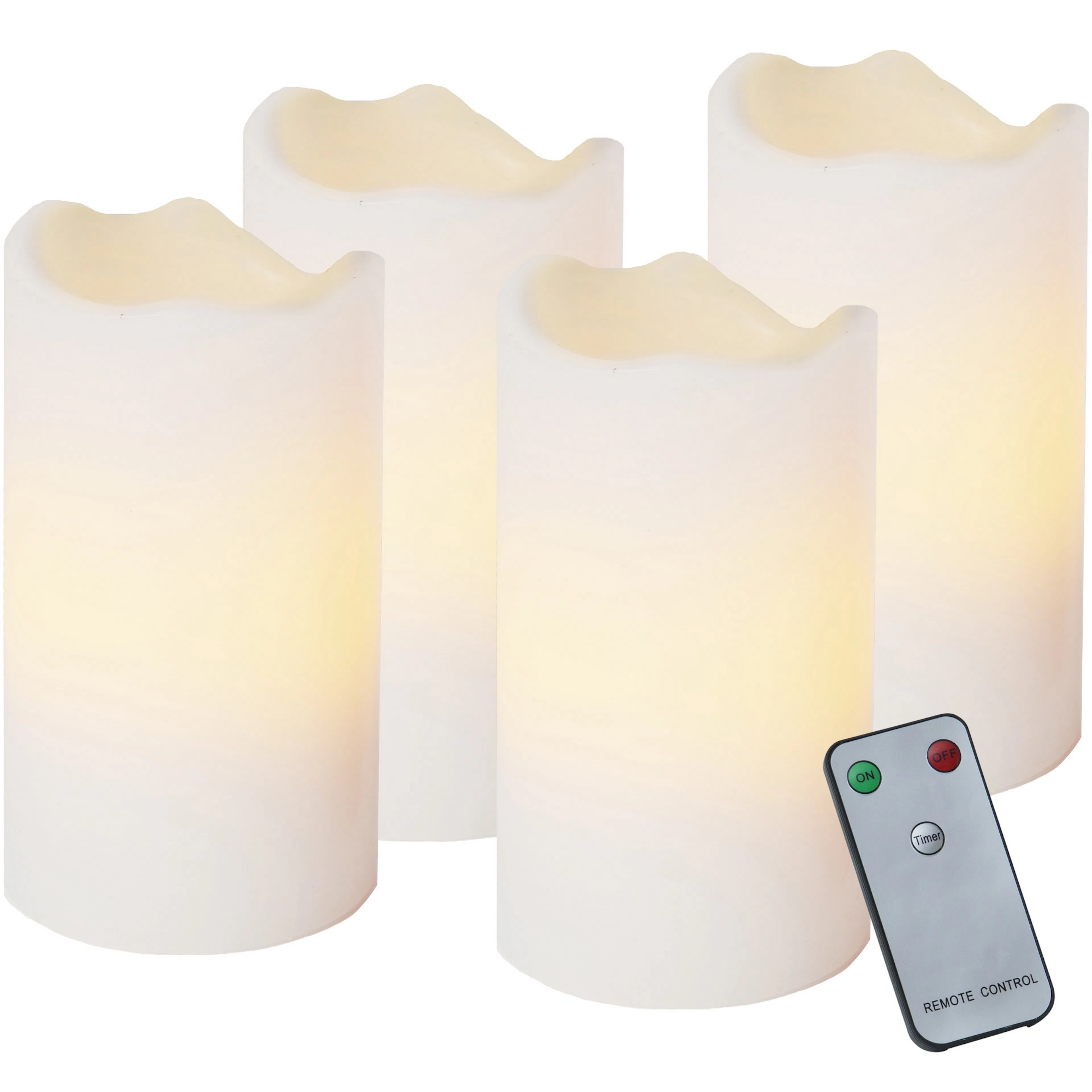 LEDBlockljus4pAdvent Vit