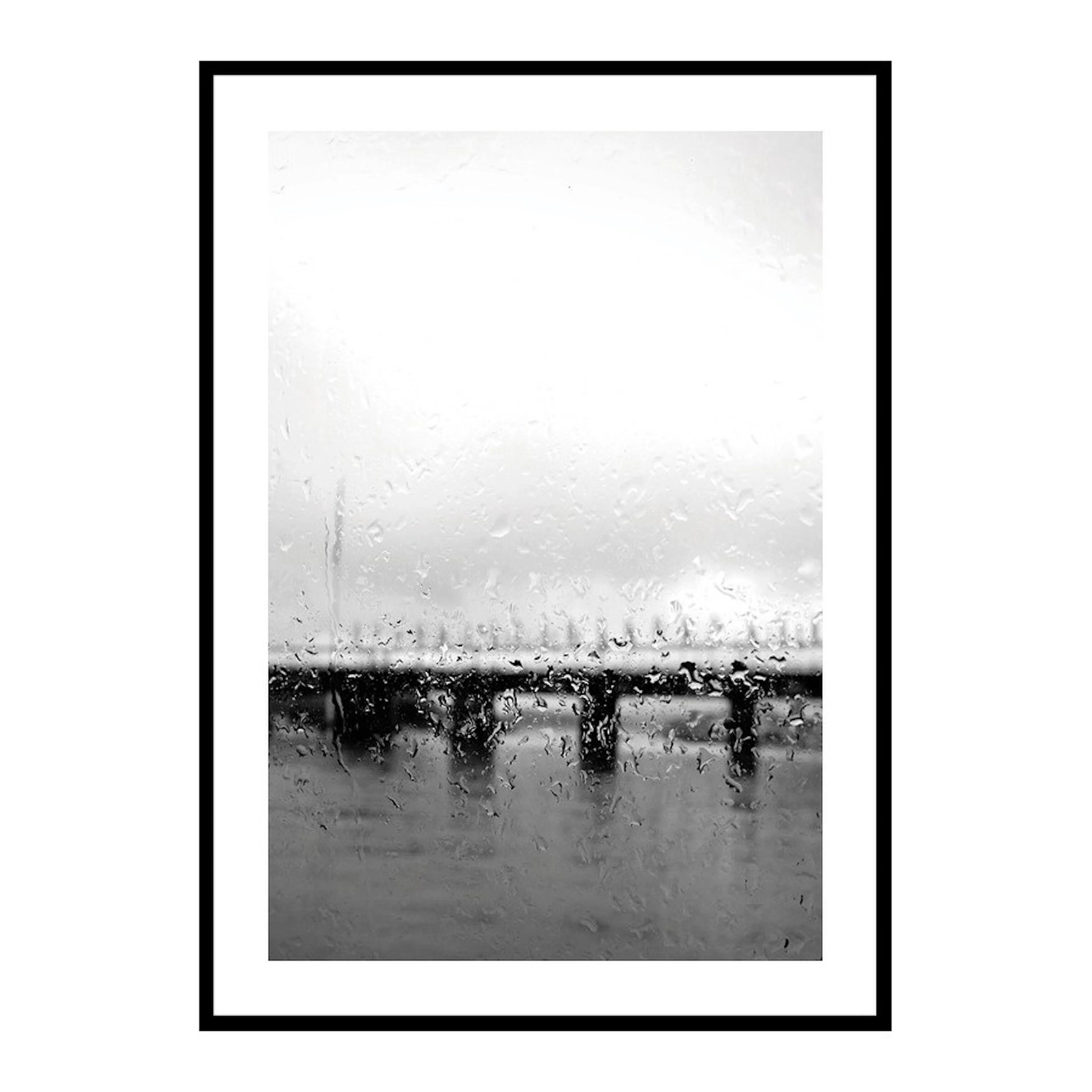 Poster Gallerix Behind Rain Drops