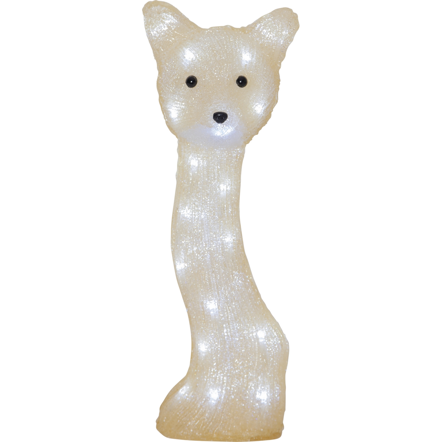 Dekorationsfigur Star Trading Crystalo Fox 42 cm Outdoor