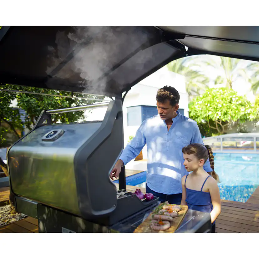 Paviljong Canopia by Palram Austin BBQ Aluminium 1,8 X 2,4 m