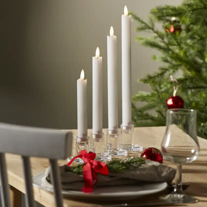 Antikljus Star Trading 4-pack Flamme LED