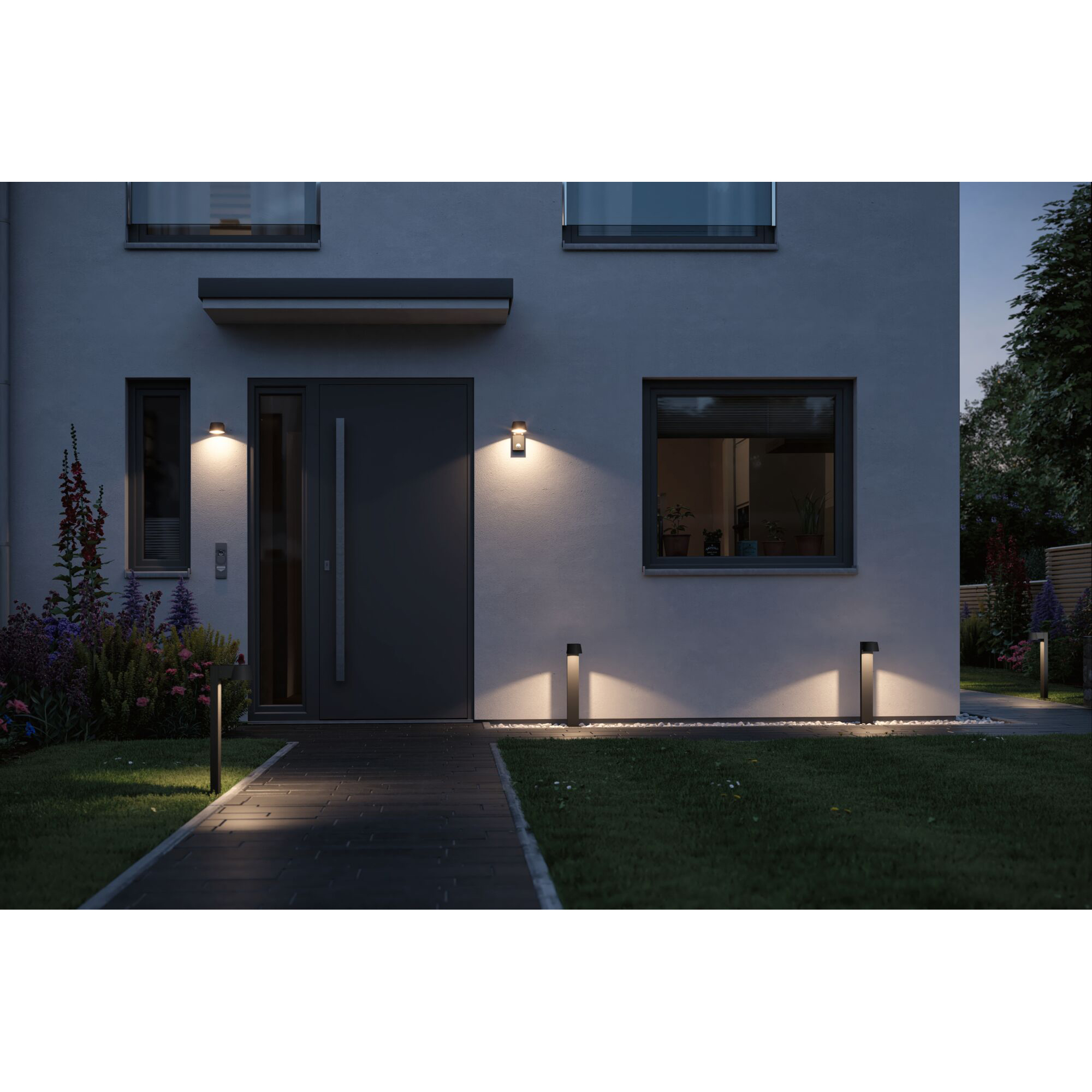 Pollare LED Paulmann Capea IP44 230V Ljus: Soft White