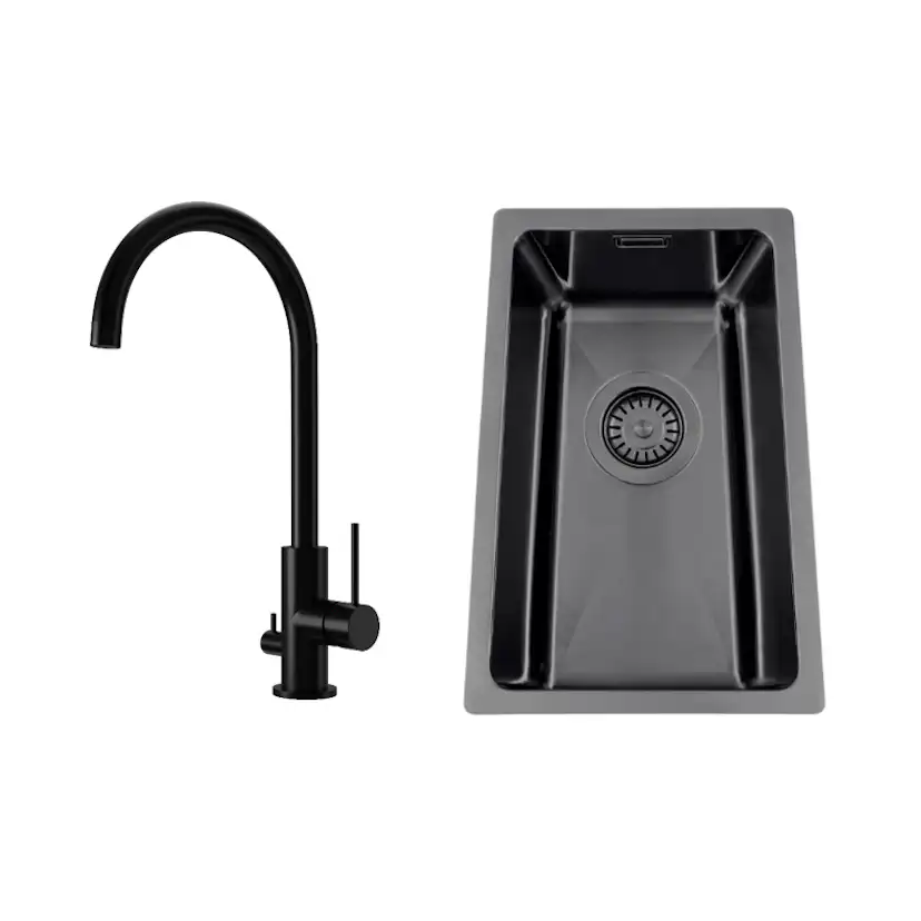 Diskho Nordic Tech Titan 230 X med Köksblandare Steel Equip D