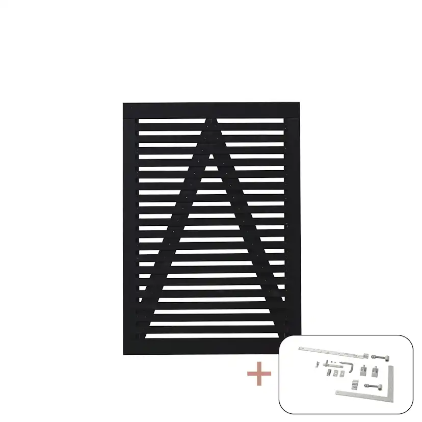 Svart RAL 9005, 100x140 cm