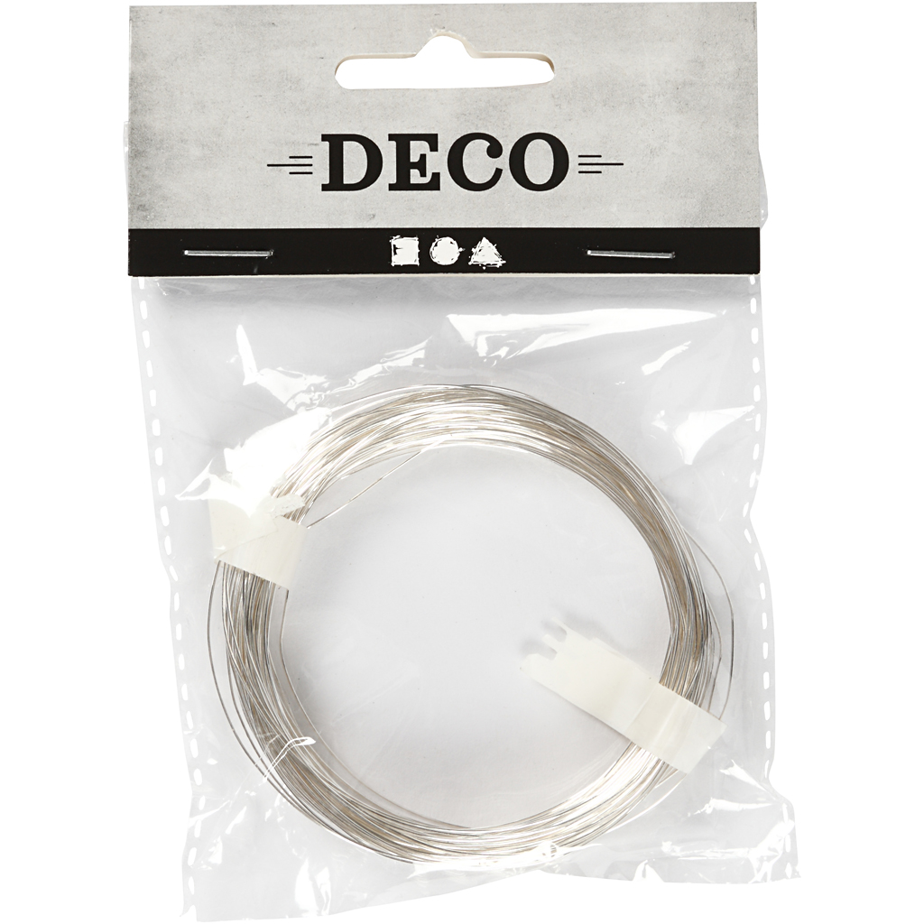 Metalltråd Creativ Company Försilvrad 20 m