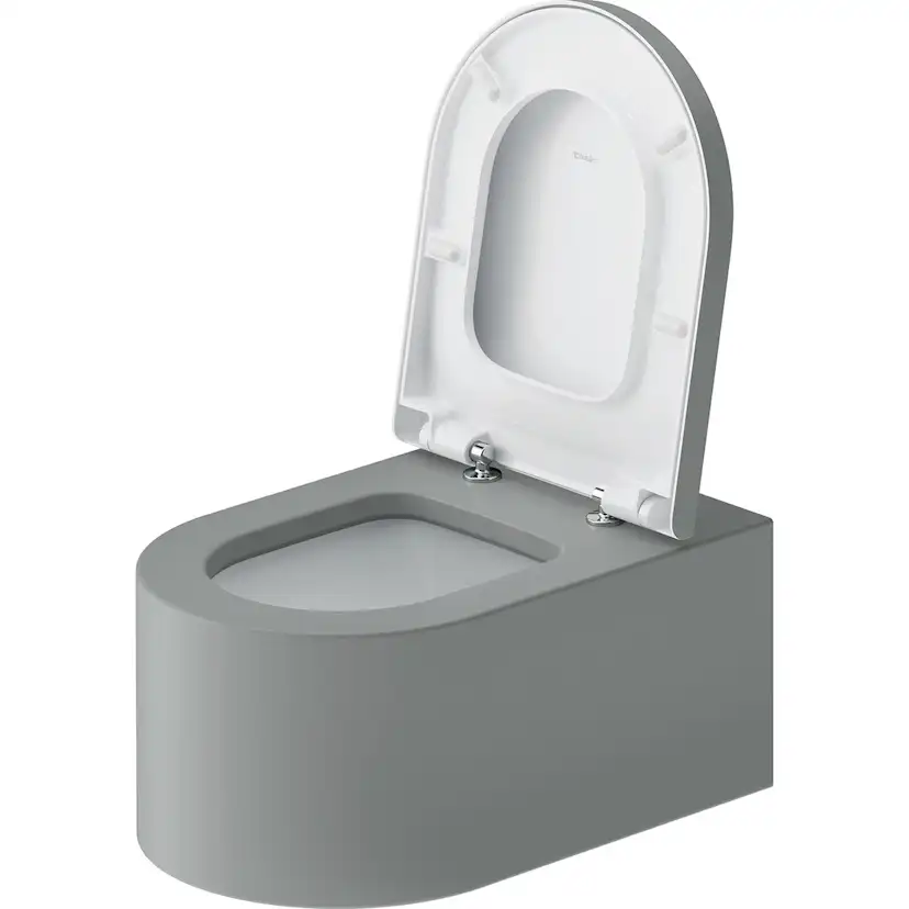 WC vägg, Ytterfärg Ljusgrå Matt 570 mm Ljusgrå