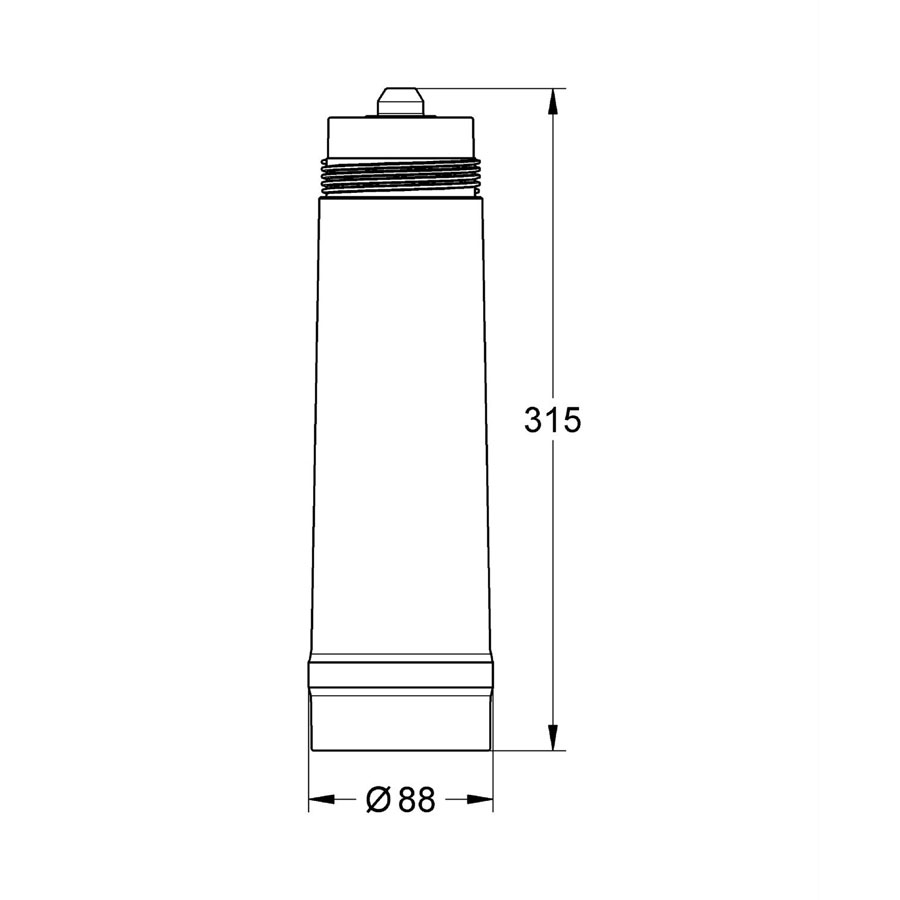 Filterpatron Grohe Blue