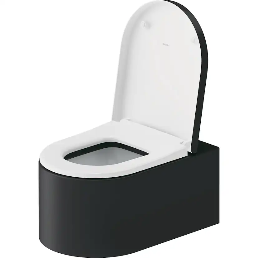 WC vägg, Ytterfärg Mörkgrå Matt 570 mm Mörkgrå