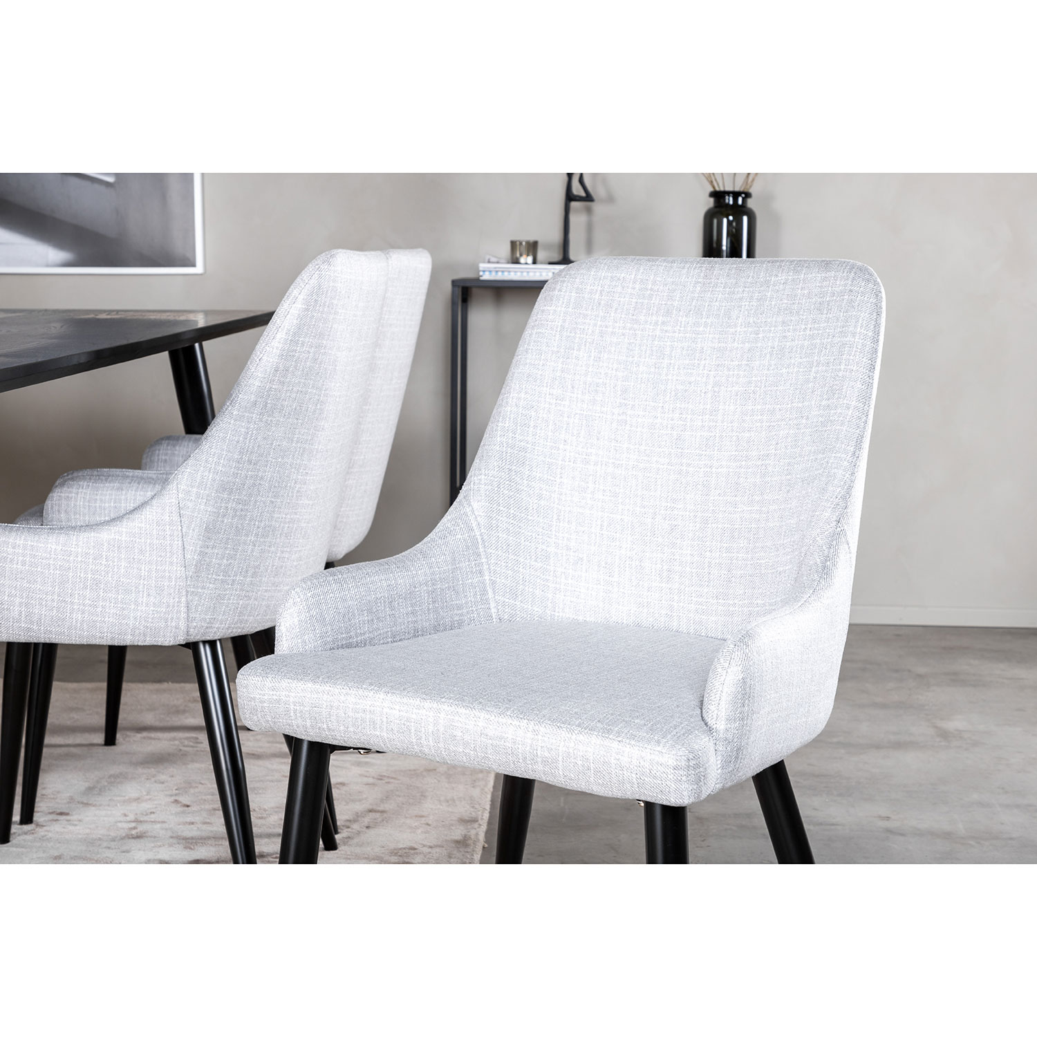 Matgrupp Venture Home Dipp med 6 Plaza stolar