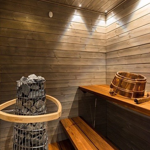 Bastupanel Sauna Sweden Borstad Gran14x120x2370mm 6st/pkt