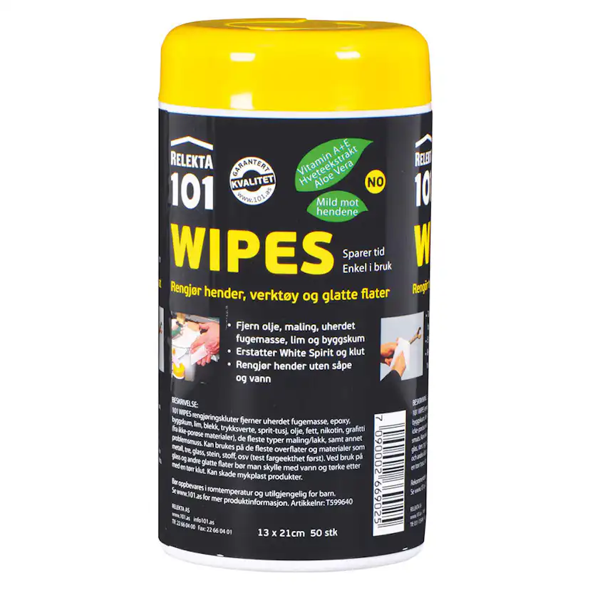 Rengöringsduk Relekta 101 Wipes 101 50 st/BRK