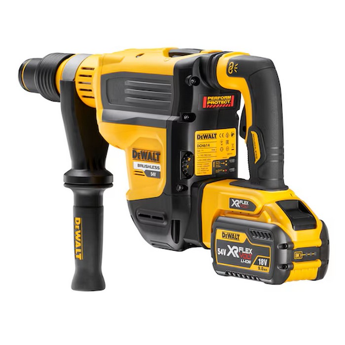 Borrhammare DeWalt DCH614X2 54V XR 6 Kg 2x9 Ah Laddare