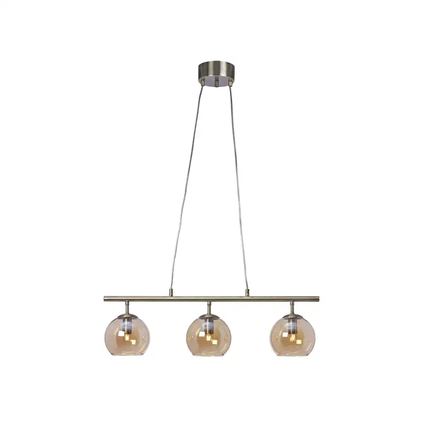 Taklampa Cottex Capella Hängande Lampa med 3 Glaskupor