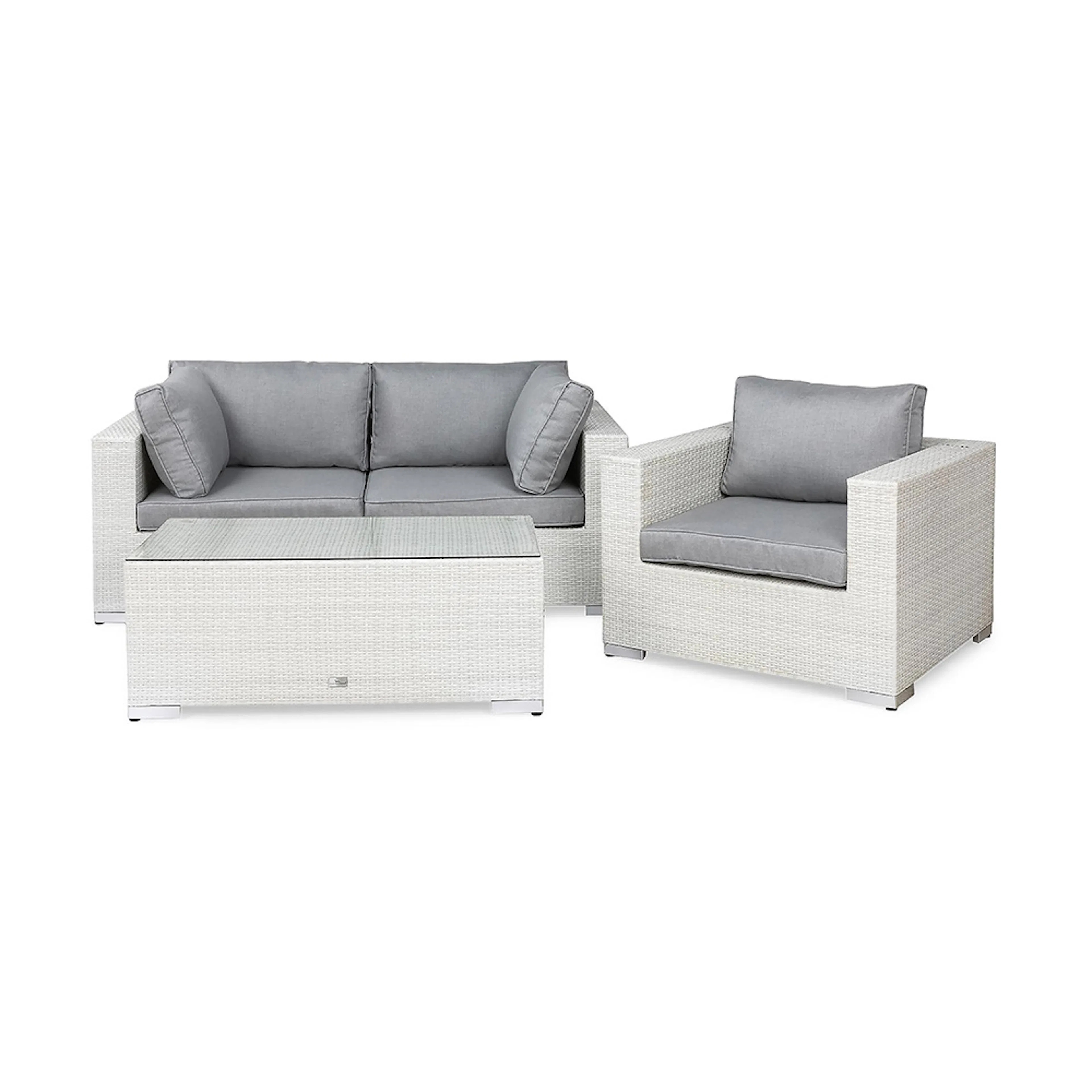 Loungegrupp Comfort Garden Bahamas Soffa 3-sits med Bord