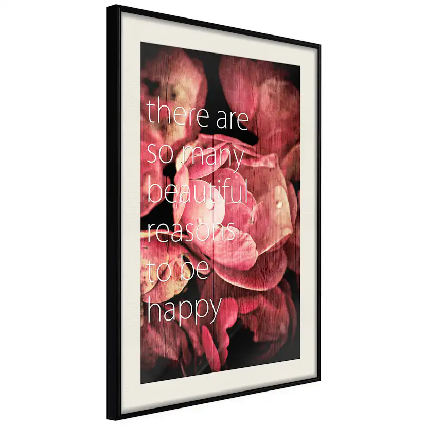 Poster Artgeist Affisch There Are so Many Beautiful Reasons to Be Happy