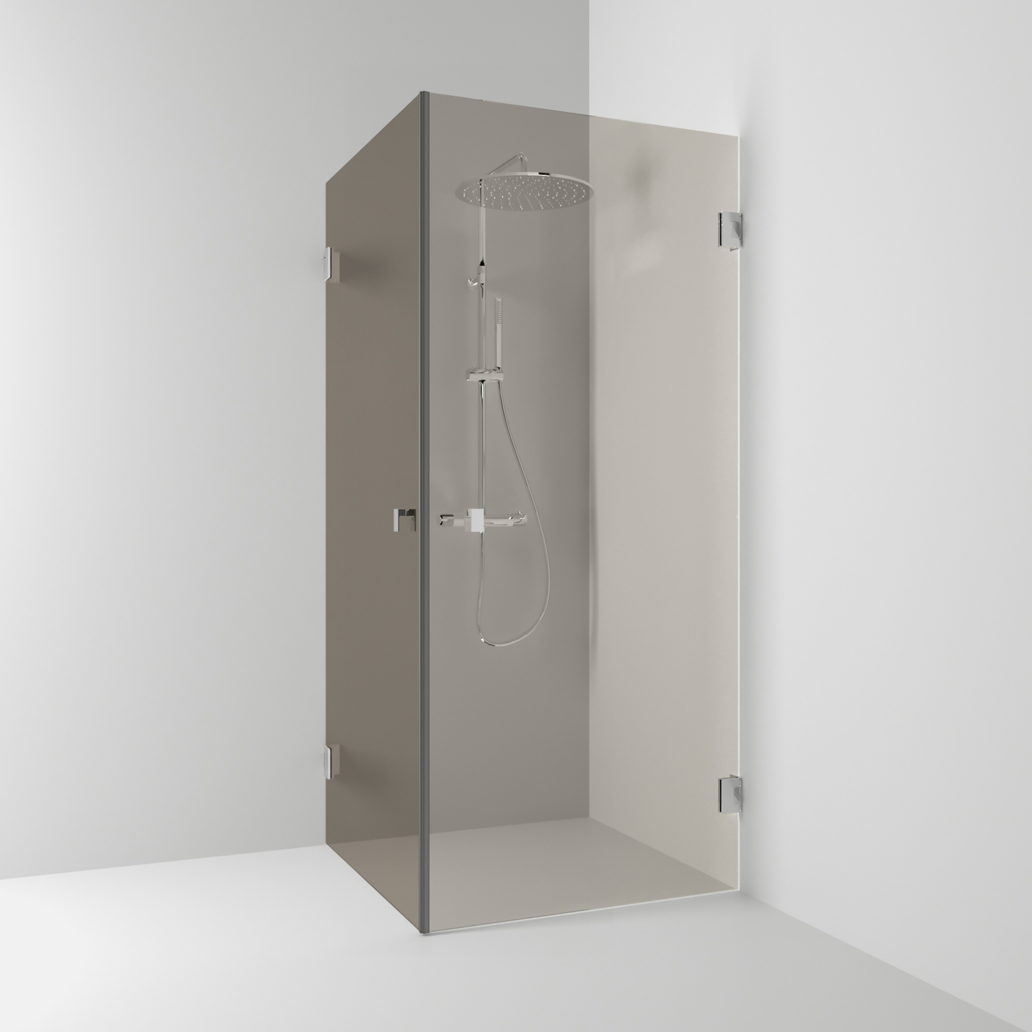 Duschhörn Svedbergs 180° Rak