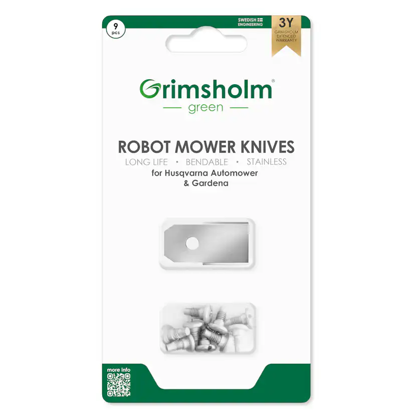 Knivar Grimsholm För Husqvarna Automower 9-Pack
