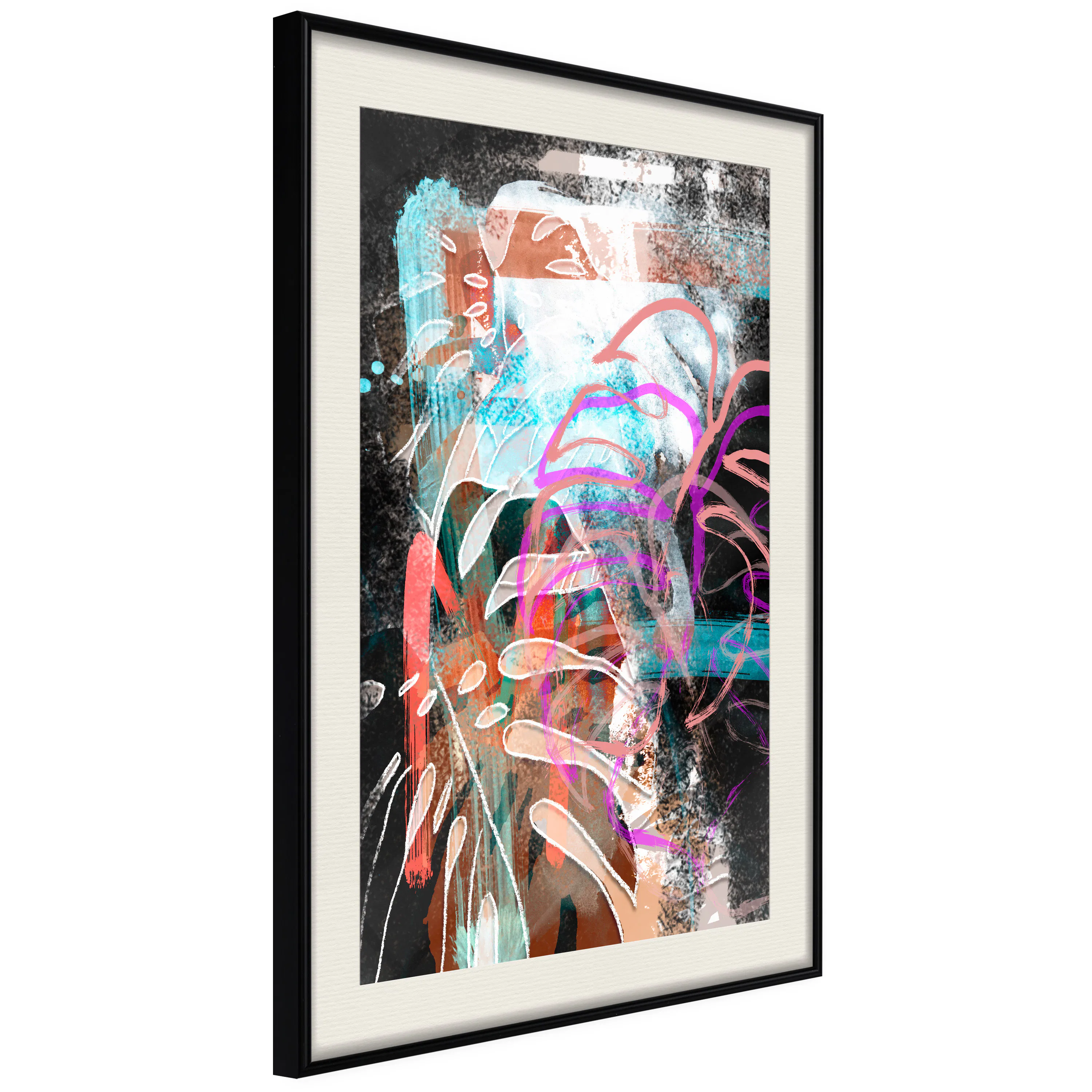 Poster Artgeist Affisch Colourful Expression