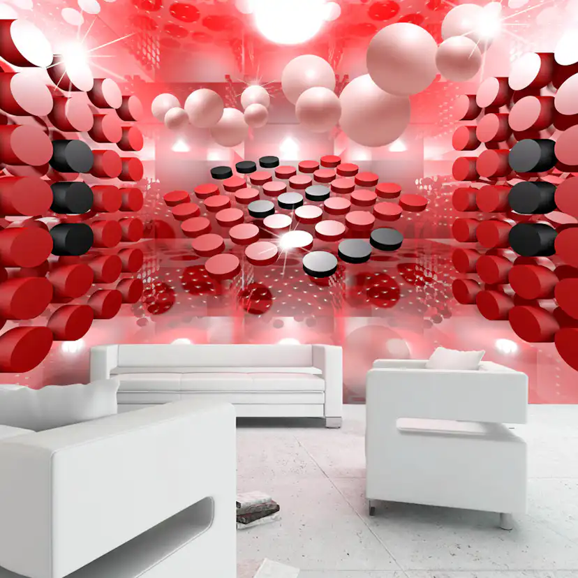 Fototapet Arkiio Playing In Red And Black