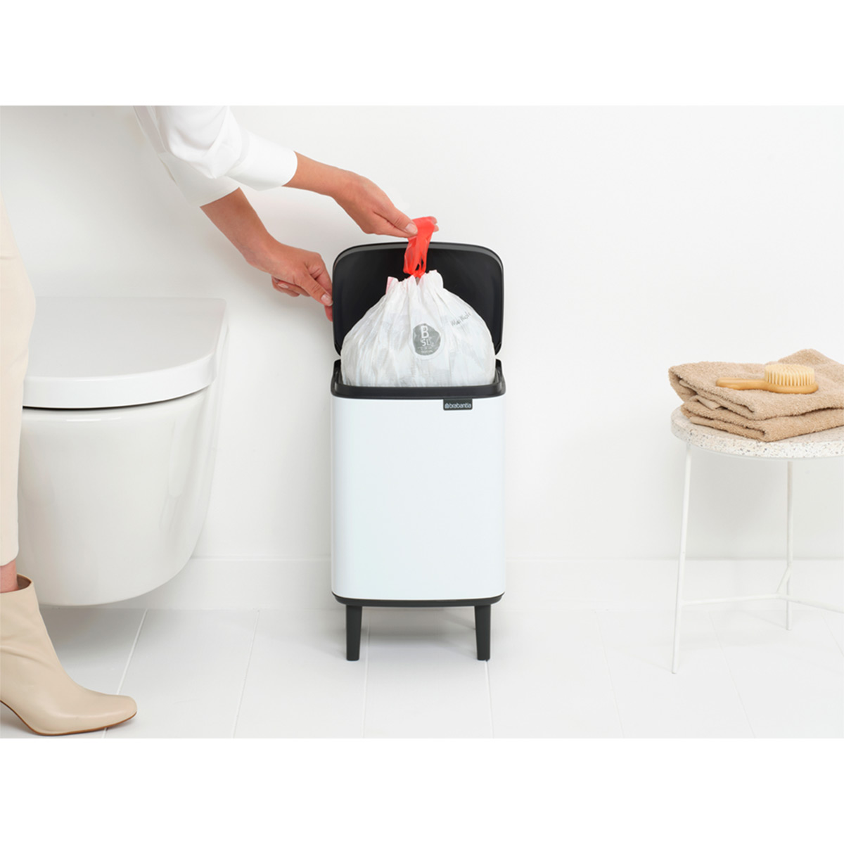 Papperskorg Brabantia Bo Hög 7 L