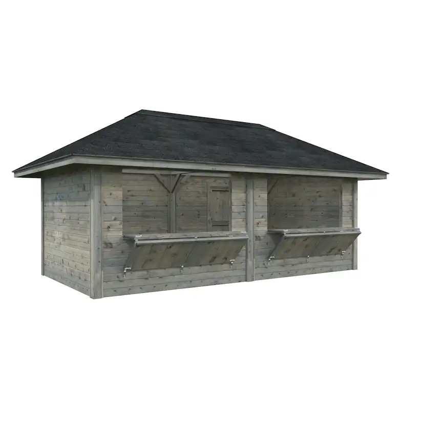 Kiosk Palmako Bianca 16,6 m2 Set 111
