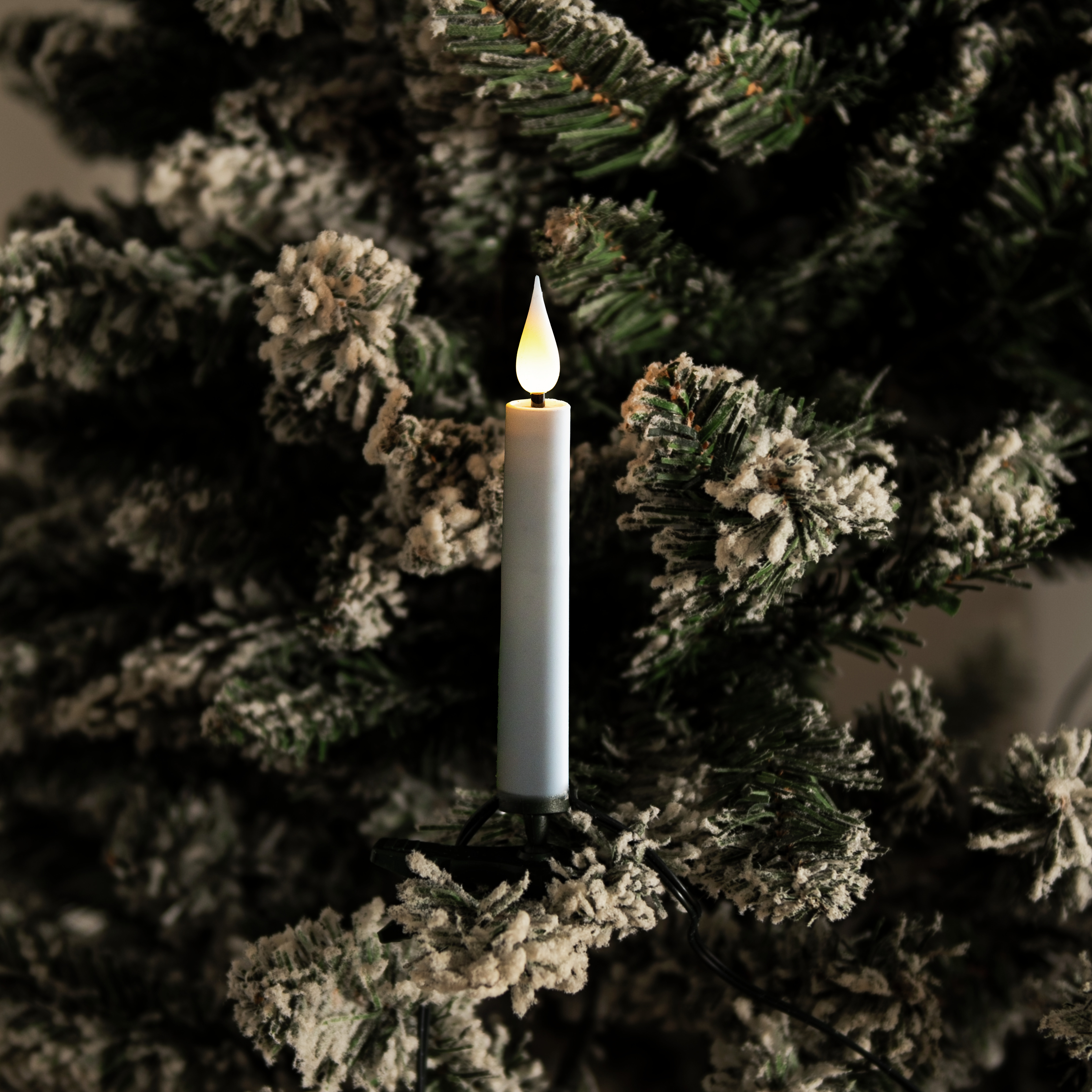 Julgransljusslinga Gnosjö Konstsmide 3D-låga Utomhus